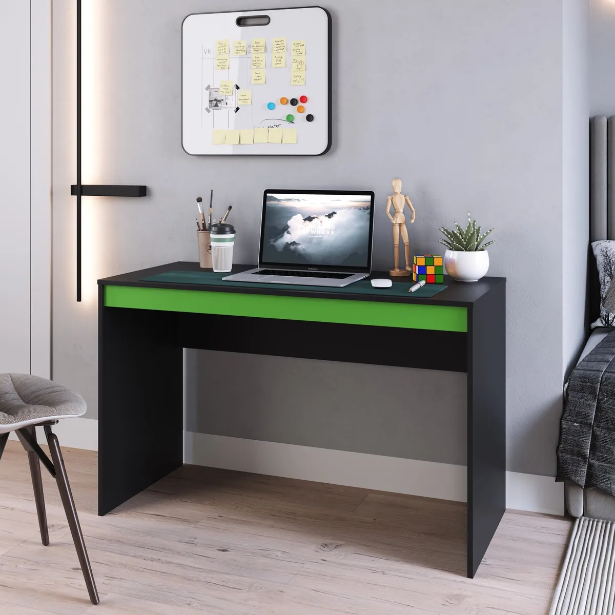 DF HOME - Escritorio Gamer Nova Negro B23070