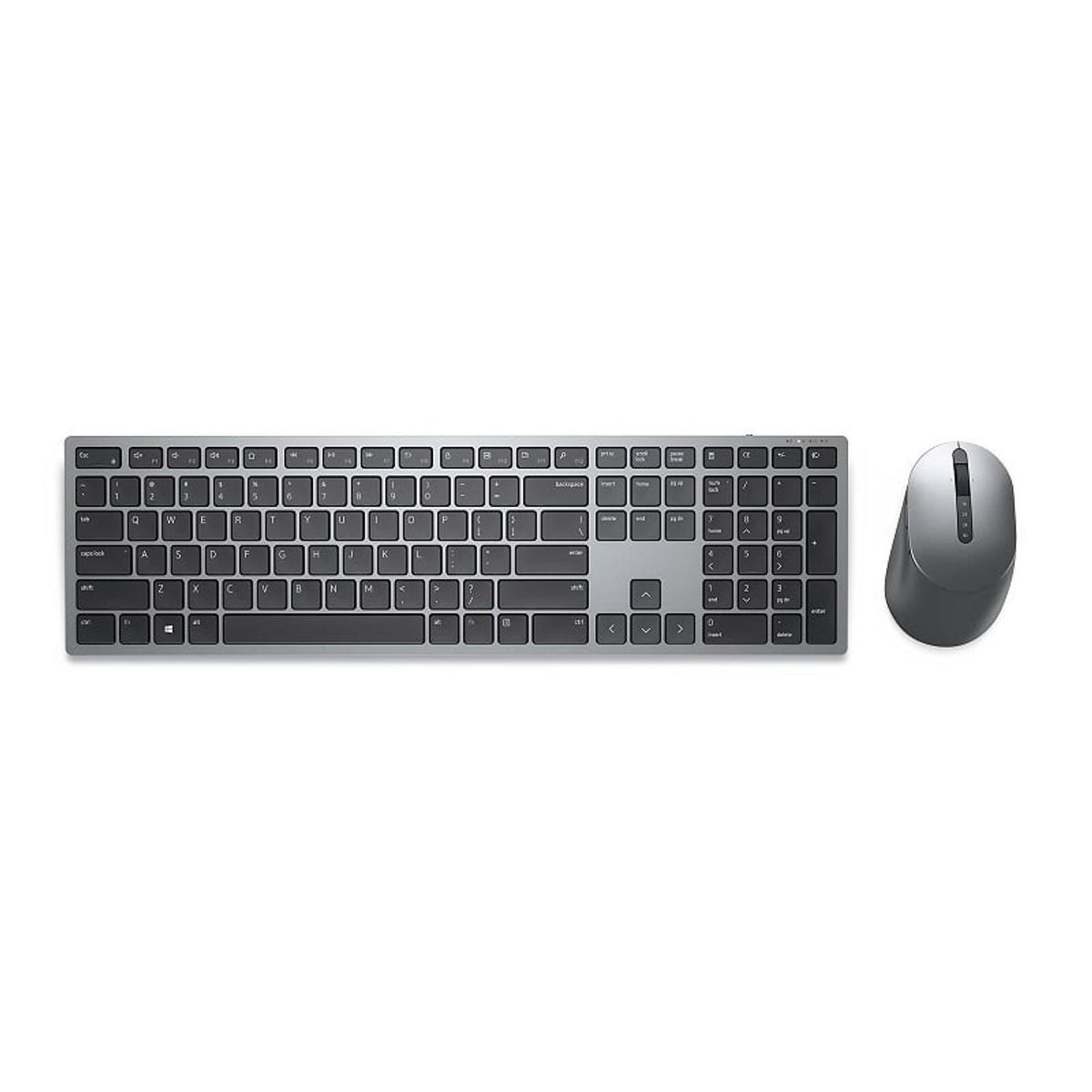 DELL - Teclado y Mouse Dell KM7321W Premier InAlam.s Bluetooth Español Gris