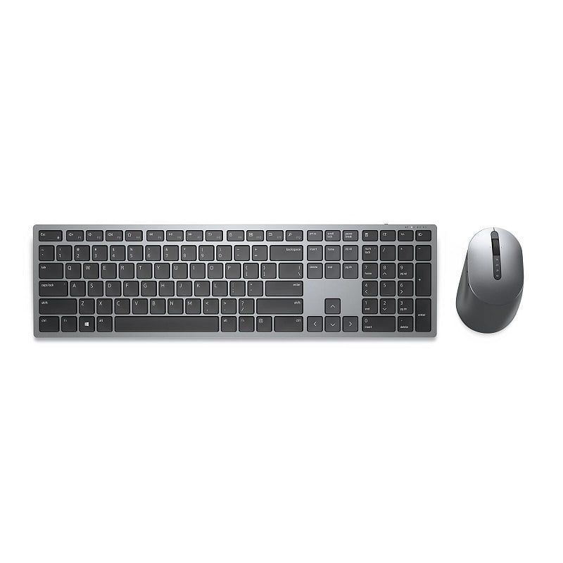 DELL - Teclado y Mouse Dell KM7321W Premier Inalámbricos Bluetooth Español Gris
