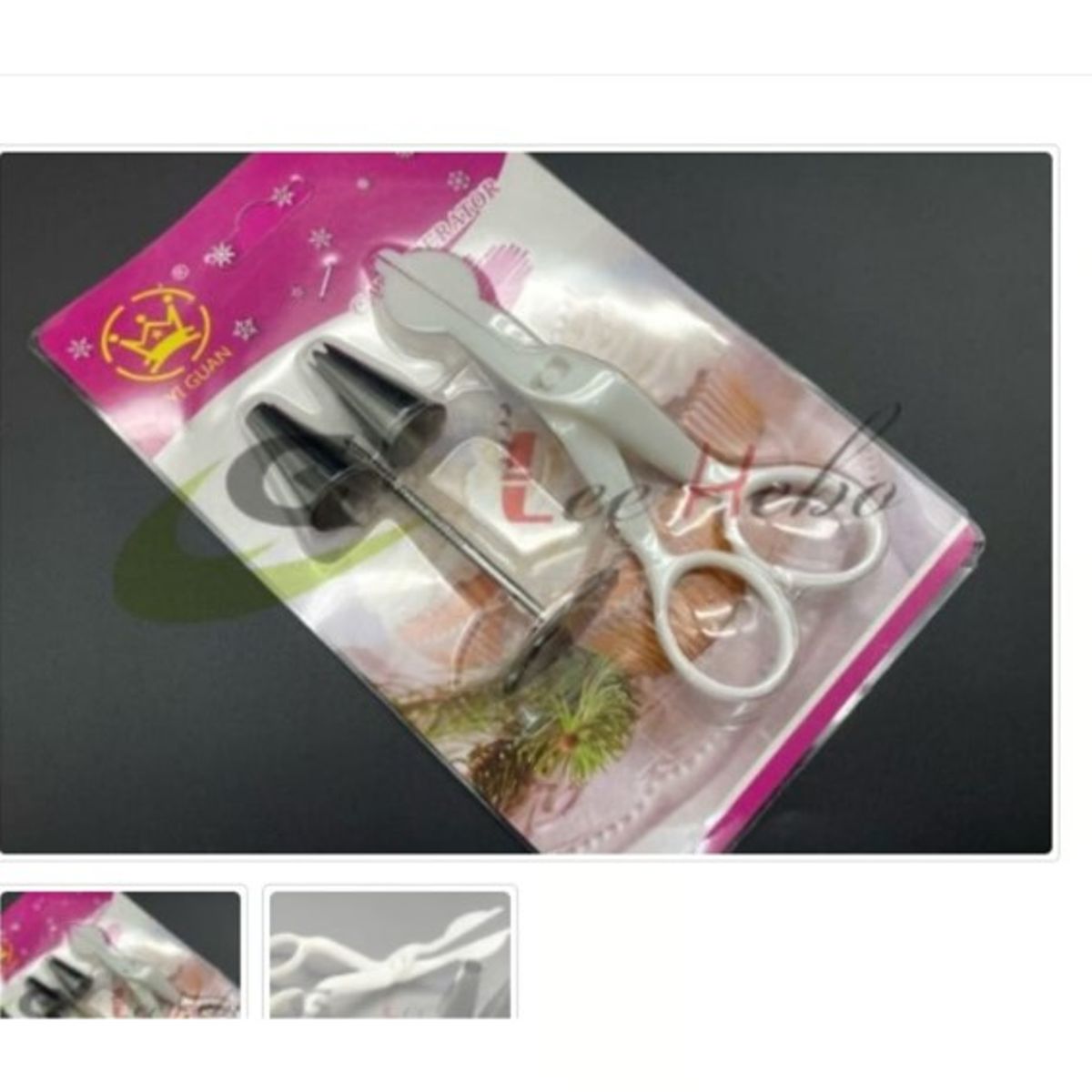 GENERICO - Tijeras Para Flor YR1823-20 Reposteria