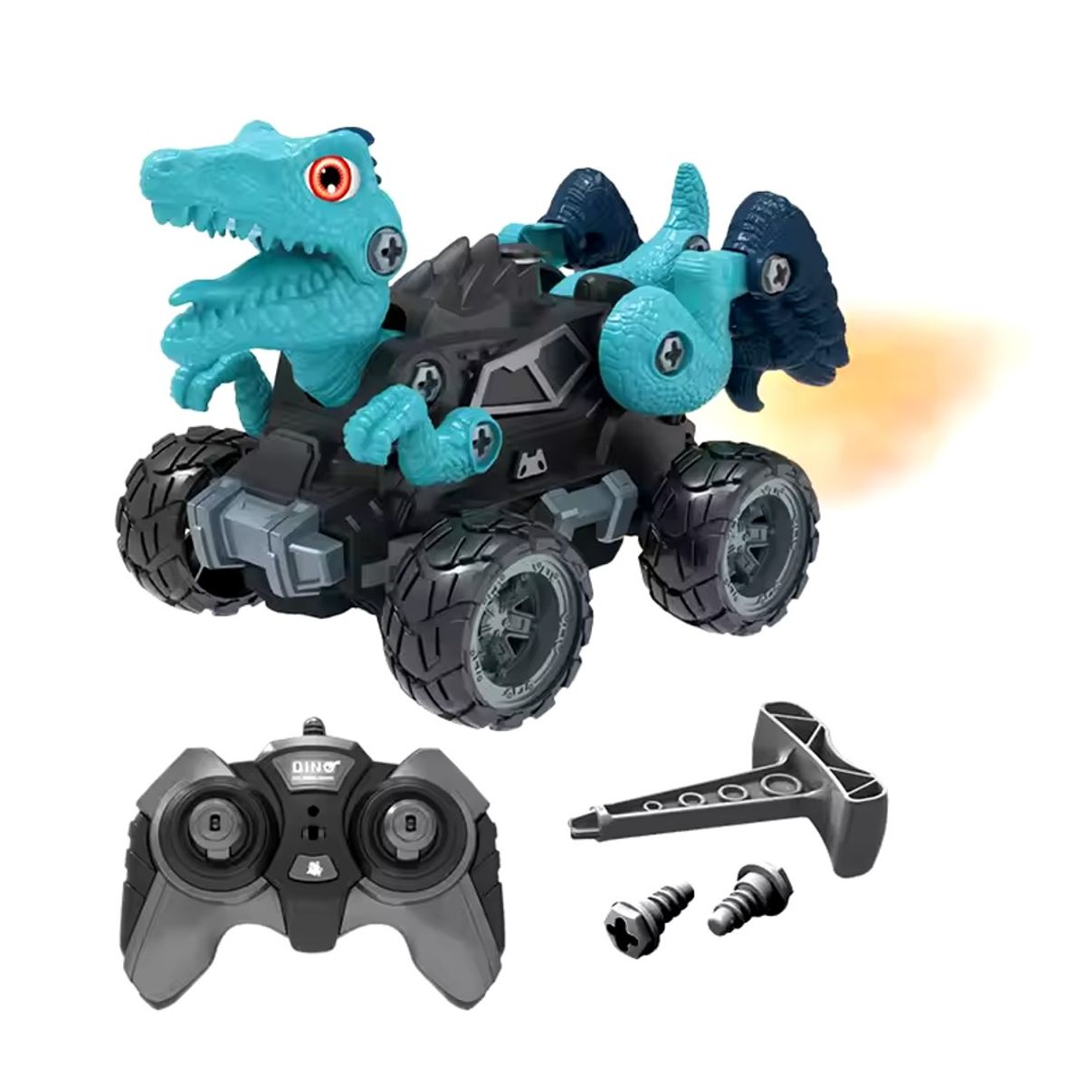 GENERICO - Auto Control Remoto Dinosaurio Juguete Velociraptor