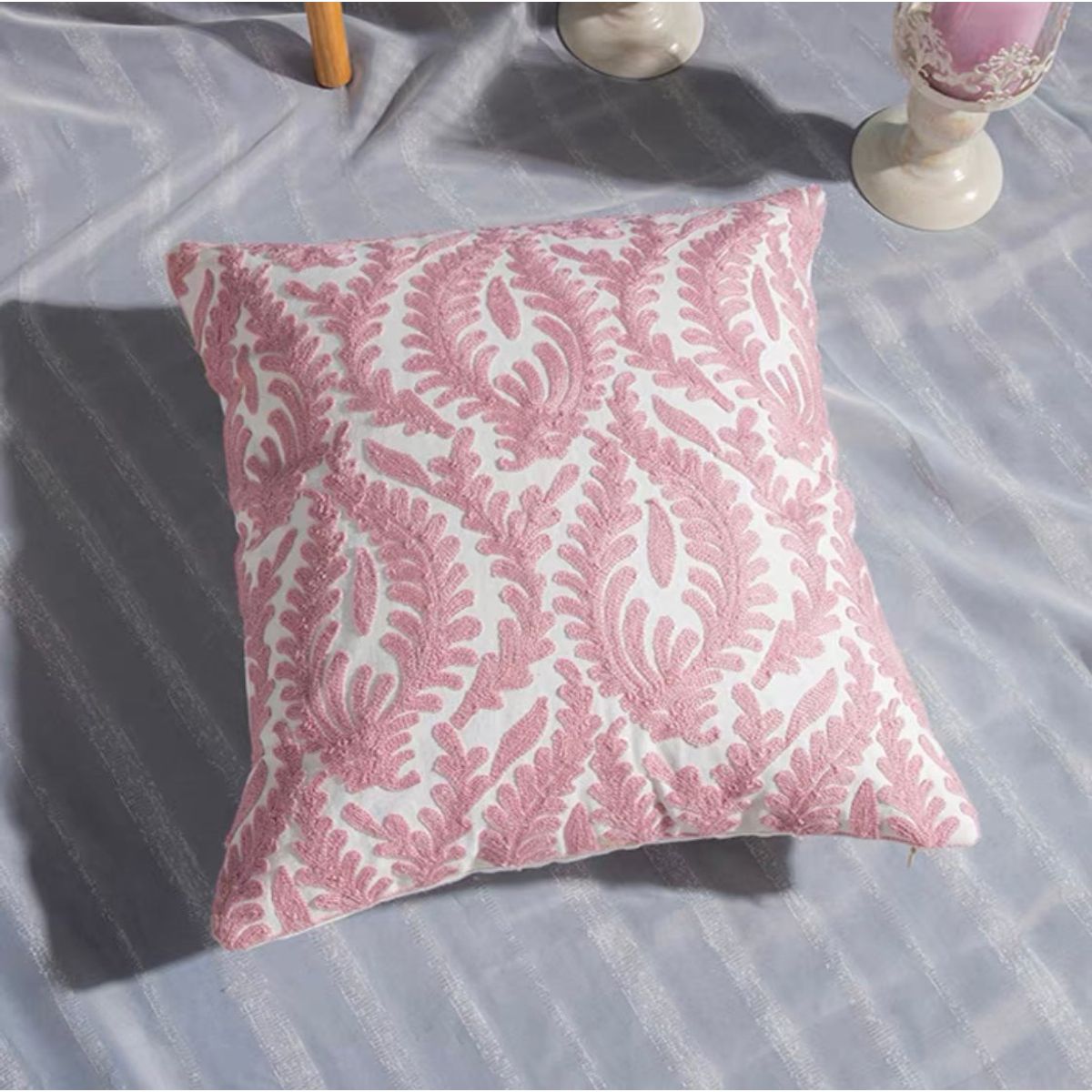 GENERICO - Funda De Cojin Decorativa Hermosos Bordado 45x45 A20…