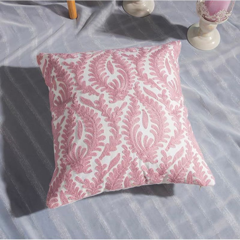 GENERICO - Funda De Cojin Decorativa Hermosos Bordado 45x45 A20