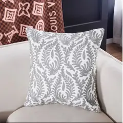 GENERICO - Funda De Cojin Decorativa Hermosos Bordado 45x45 A21