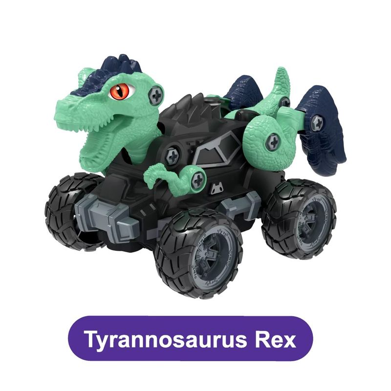 GENERICO Auto Control Remoto Dinosaurio Juguete T-Rex - Main Image