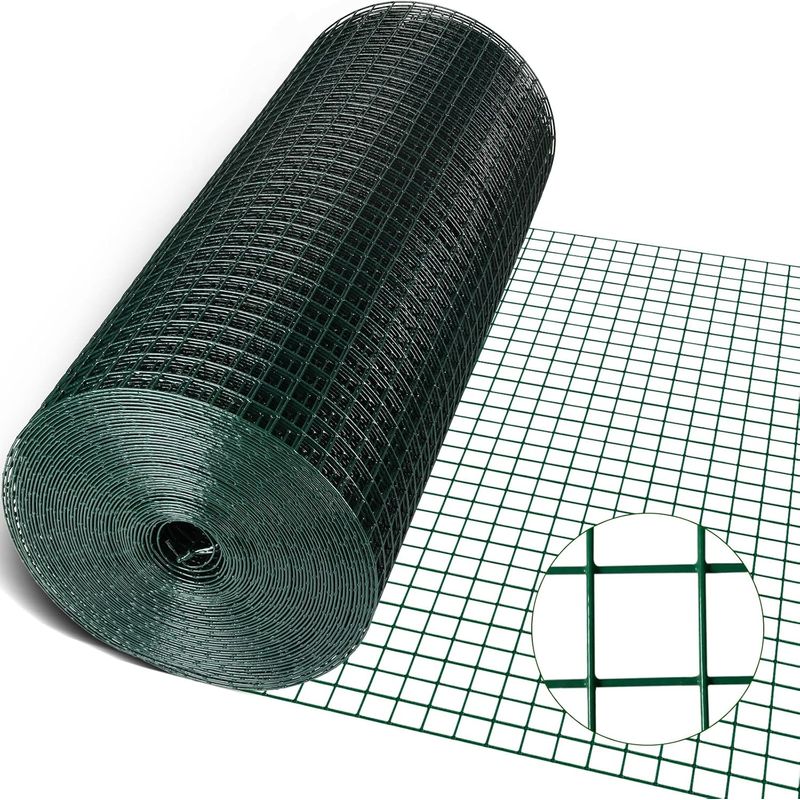 KUANGYE - Tejido Malla Ganadera Gallinera 90cm Alto X 10mt Largo