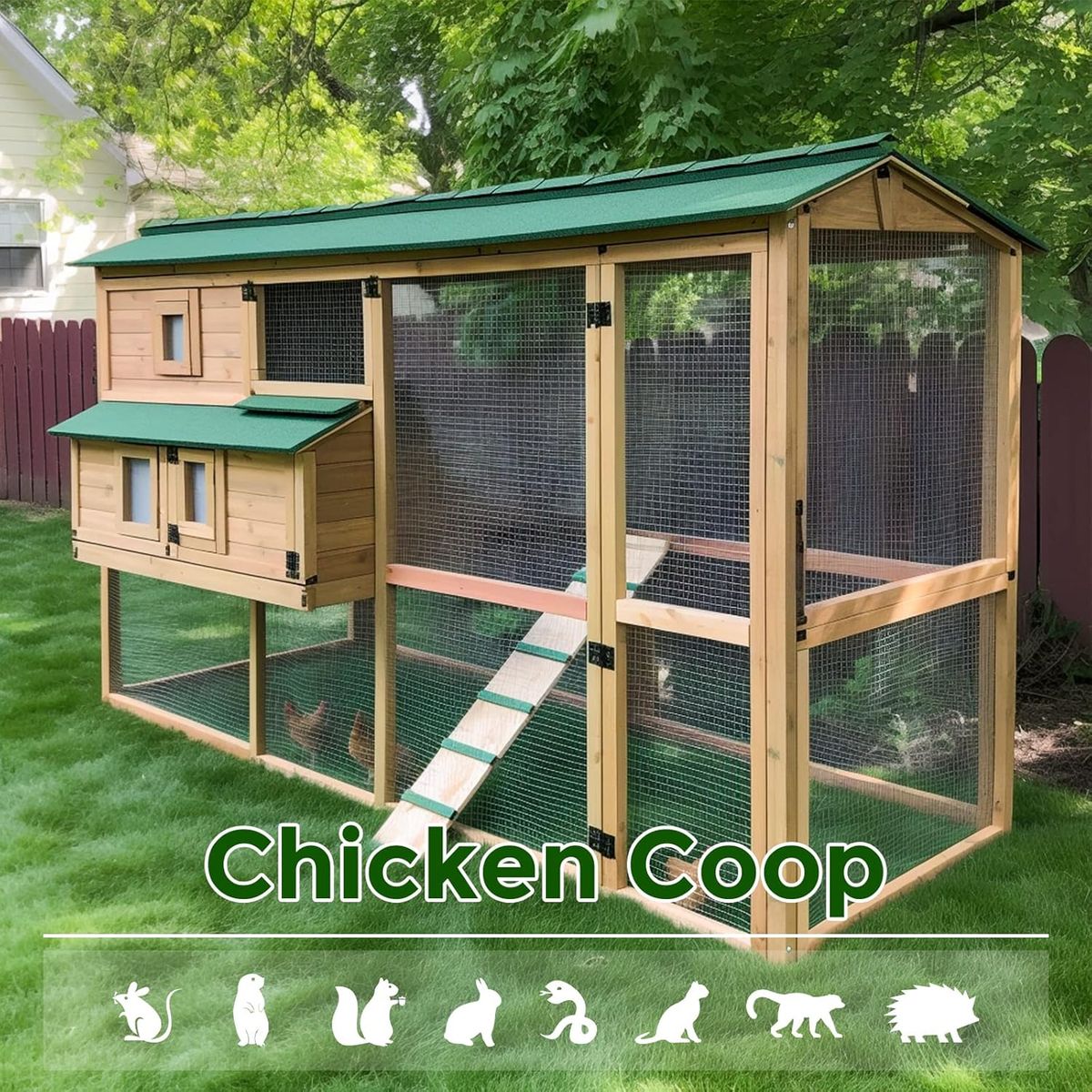 KUANGYE - Tejido Malla Ganadera Gallinera 60cm Alto X 10mt Largo