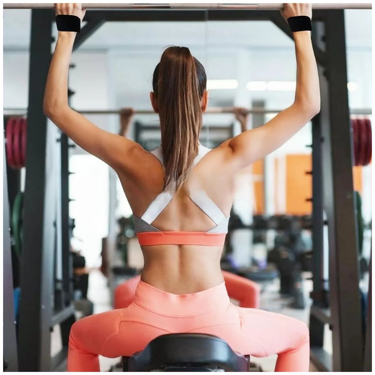 KUANGYE - Muñequeras Lifting Straps Correa Para Levantamientos Forma 8