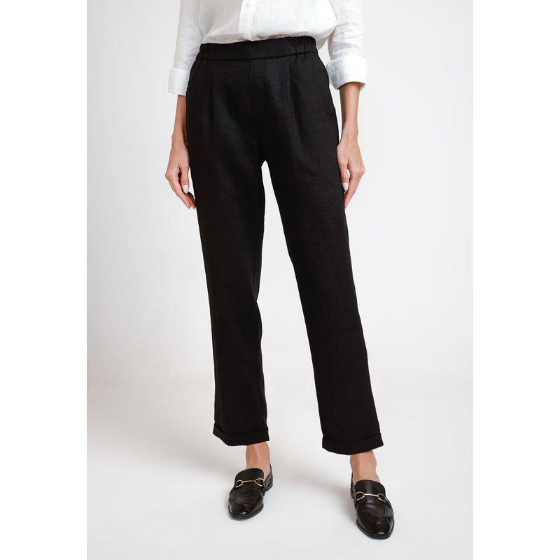 CANADIENNE - Pantalón de Mujer Modelo Clara Color Negro
