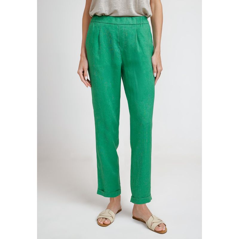 CANADIENNE - Pantalón de Mujer Modelo Clara Color Verde