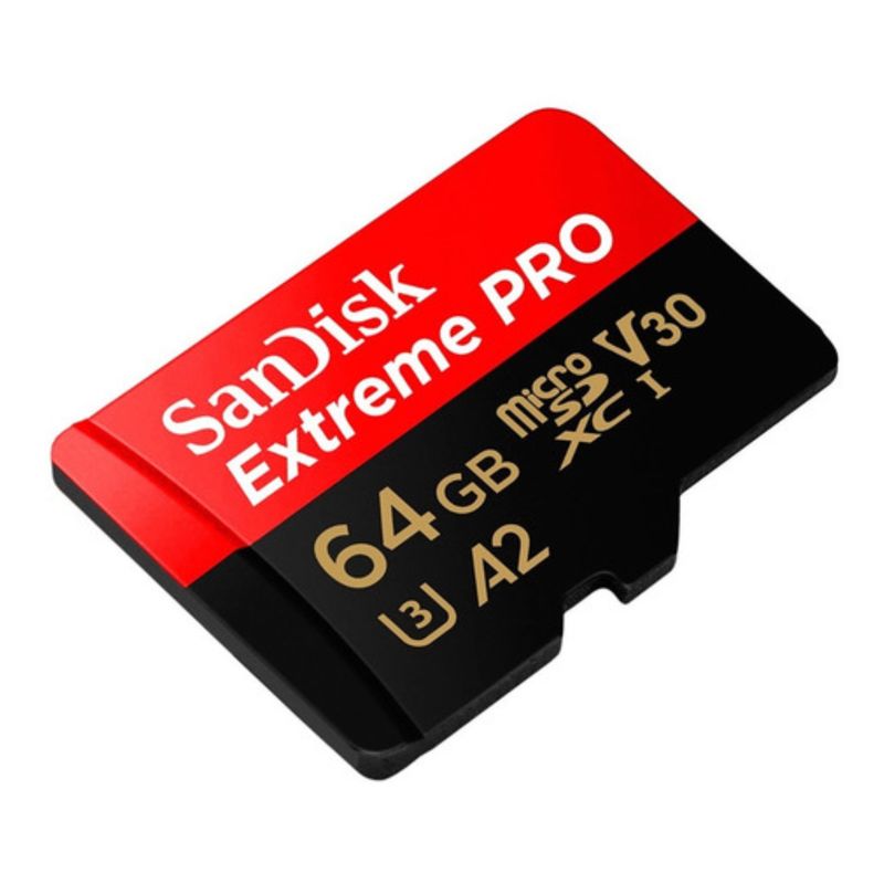 SANDISK - Memoria Micro SD SanDisk Extreme PRO alta velocidad 64GB 4K UHD