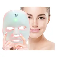 INVENCIBLE - Mascara Facial Fotones Led 7 Colores Microterapia NC03