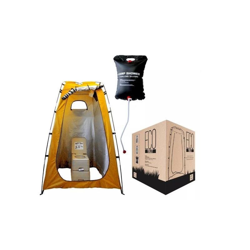 GENERICO - Baño Portátil 20lt Camping Ducha Solar R1010 Colores