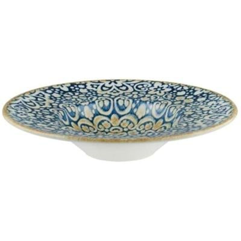 BONNA - Plato Porcelana Alhambra Pasta 28cm Set 6 Pcs