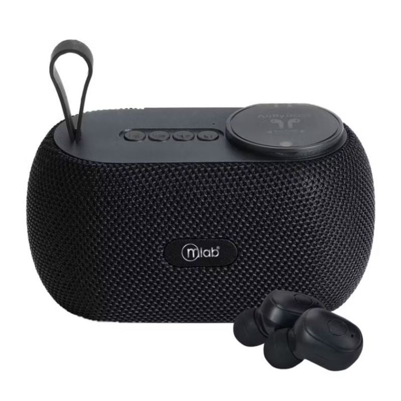 MLAB - Parlante Mlab Airfly Bass 9301 + Audifonos Bluetooth MLAB