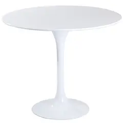 OH MI HOGAR - Mesa Tulip blanca 80cm diámetro
