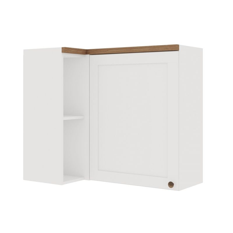 DF HOME - Mueble Aéreo Esquinero 930 Studio - Blanco 1511.0002