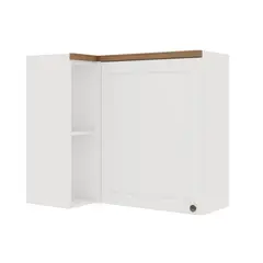 DF HOME - Mueble Aéreo Esquinero 930 Studio - Blanco 1511.0002