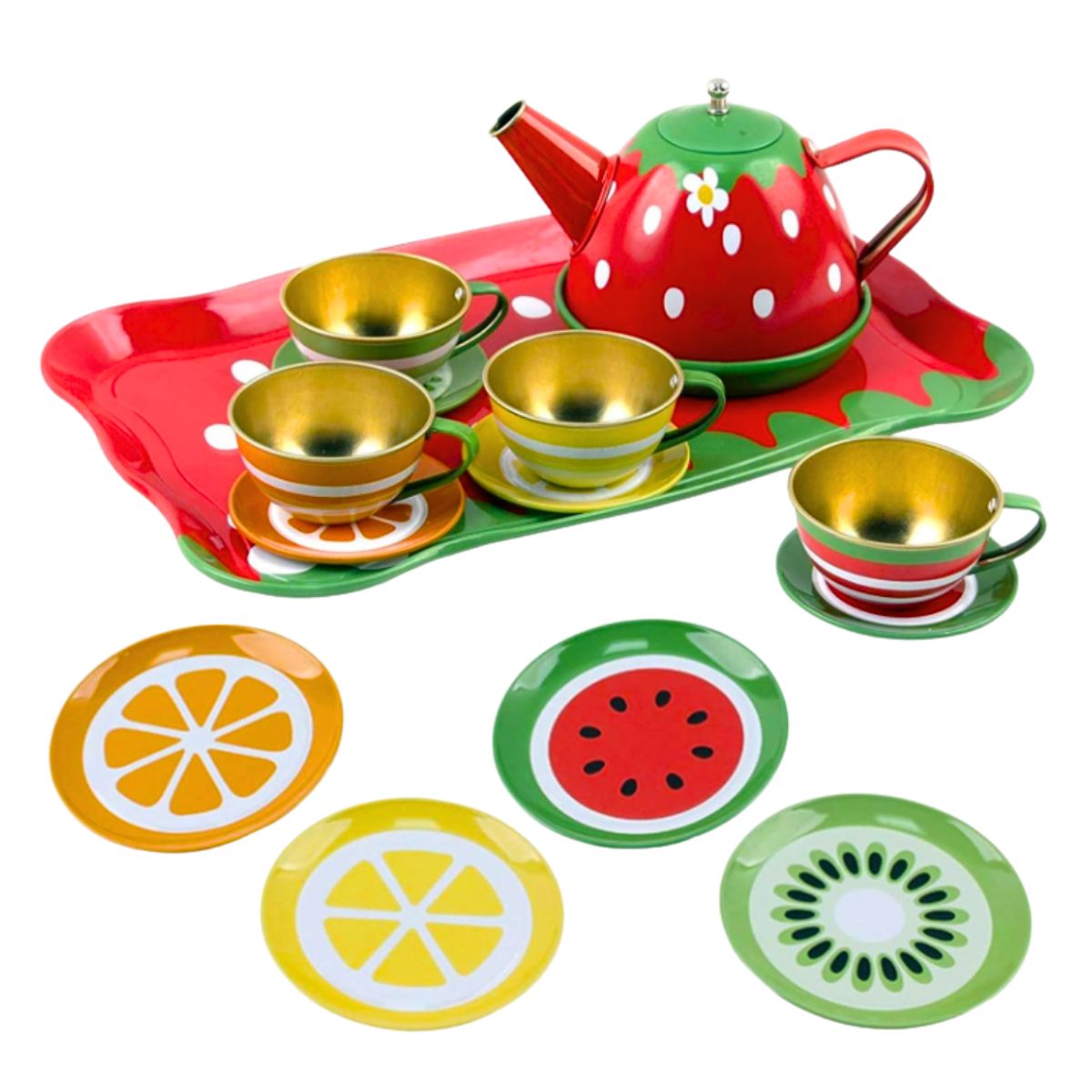 GENERICO - Tazas De Té Metálicas De Juguete Didáctico Infantil