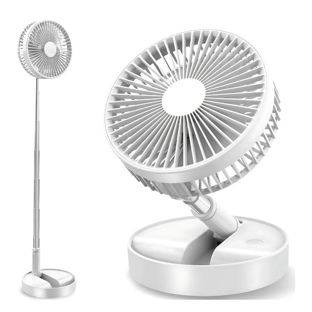 CRUSEC - Ventilador USB Portatil Recargable Extensible