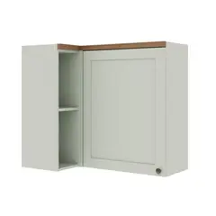 DF HOME - Mueble Aéreo Esquinero 930 Studio - Verde Menta 1511.0001