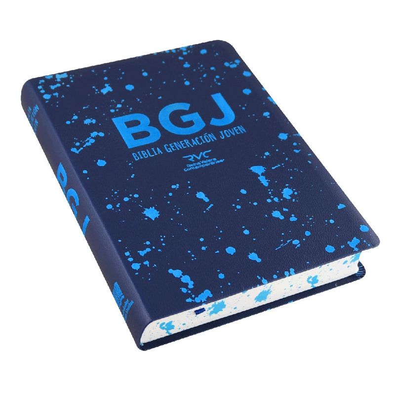 SOCIEDADES BIBLICAS UNIDAS - Biblia de Apuntes Generación Joven RVC PU azul