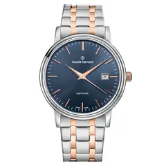 CLAUDE BERNARD - Reloj Classic Esfera Azul 28mm Mujer
