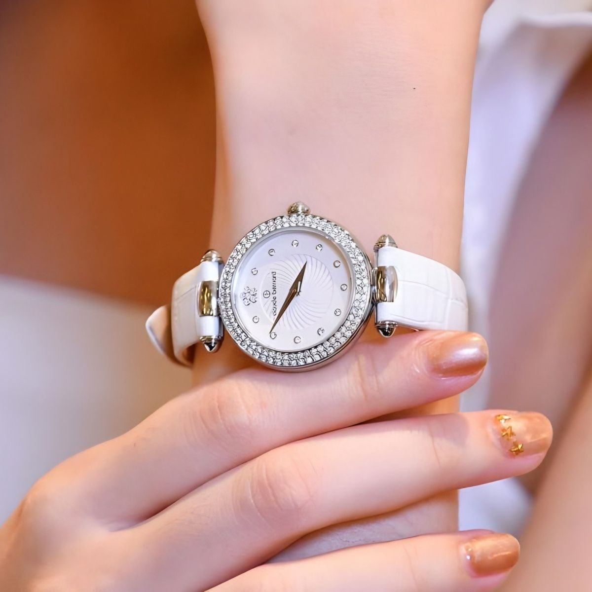 CLAUDE BERNARD - Reloj Claude Bernard White Dial 30mm Mujer