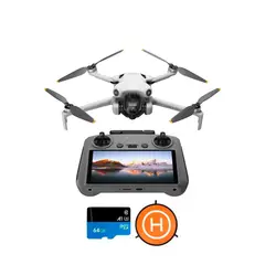 DJI - Drone Mini 4 Pro (RC 2) + Landing 55cm + Tarjeta 64GB