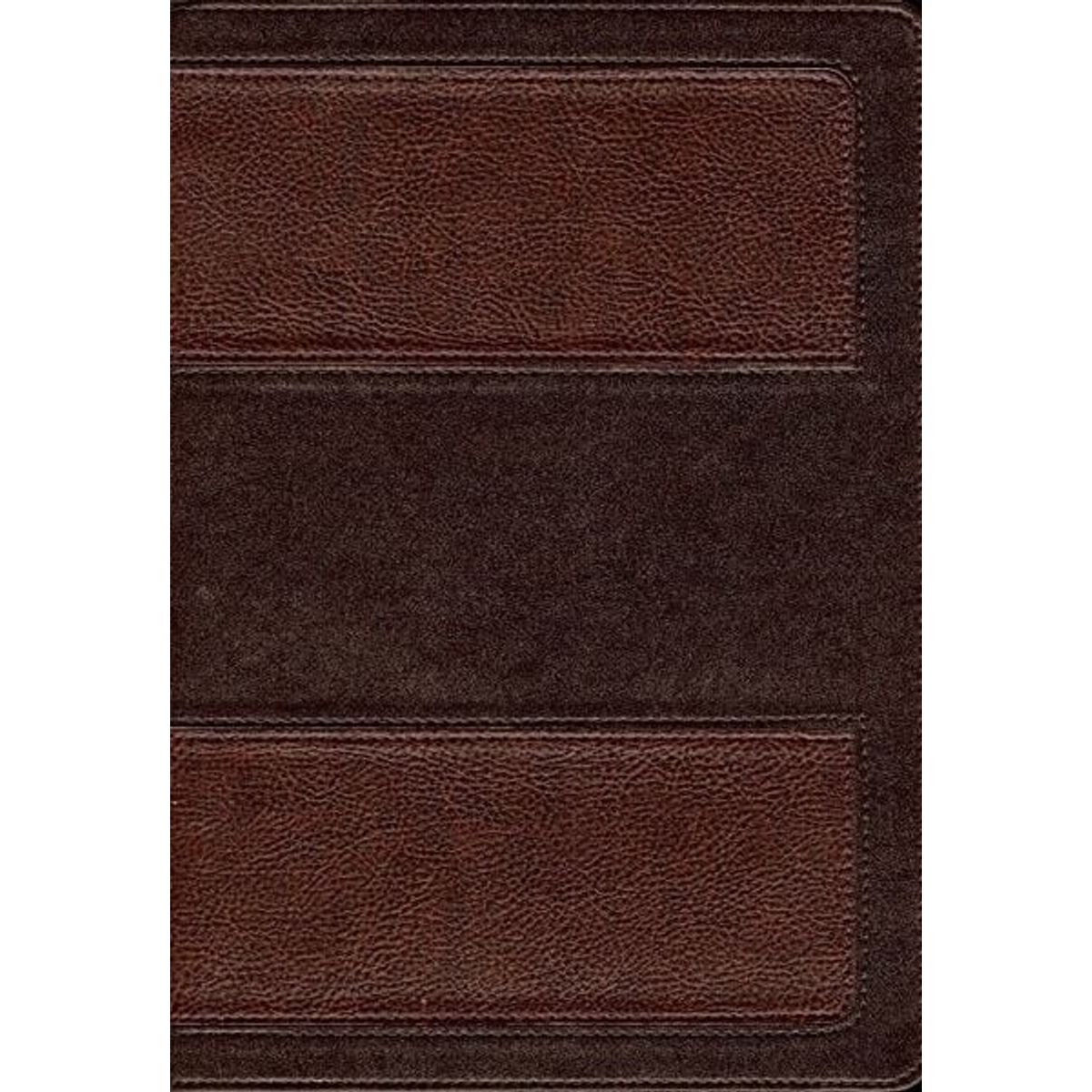 HARPERCOLLINS - Biblia de Estudio Vida Plena imitación piel café