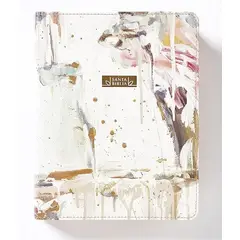 HARPERCOLLINS - Biblia NBLA edición artística ilustrada imitación piel