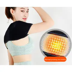 GENERICO - Soporte De Hombro Termico Ambos Brazos - Manguito Rotador Talla XL