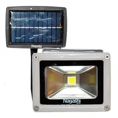 NAGASHI - FOCO LED 10W - PANEL SOLAR 24V CYE-10PS