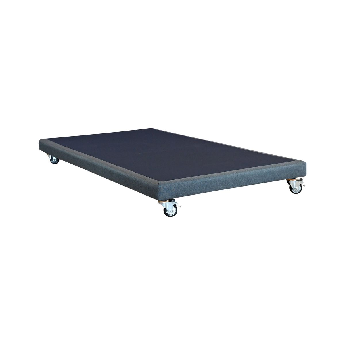 BLOCCARE - Base De Cama 1.5 Plazas Box 8 cm largo 190 cm con rueda deluxe