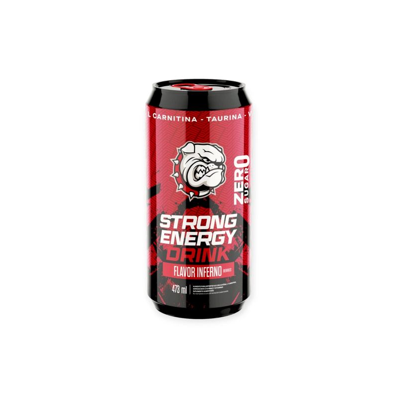 STRONG - ENERGETICA ENERGY DRINK INFERNO 473ML - STRONGEST