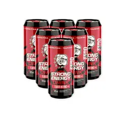 STRONG - PACK 6 ENERGETICAS ENERGY DRINK INFERNO 473ML - STRONGEST