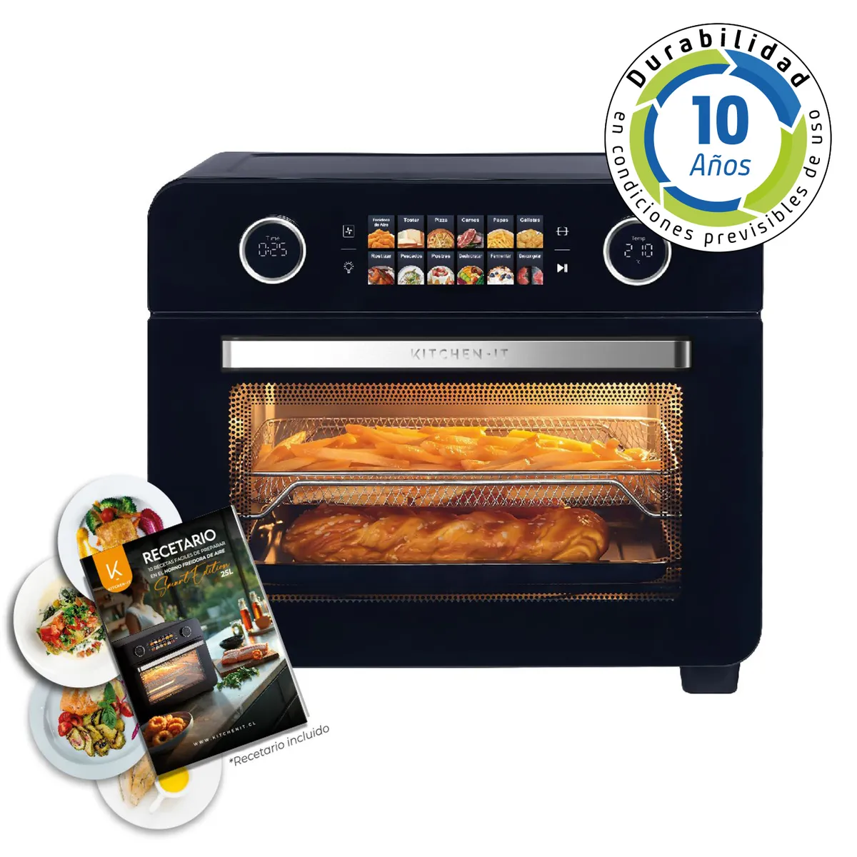 KITCHEN IT - Horno Freidora Kitchen-It Smart Edition 25L
