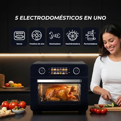 Imagen 2 del producto Horno Freidora Kitchen-It Smart Edition 25L