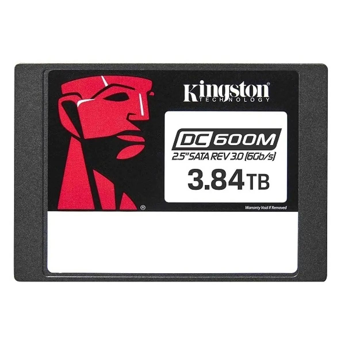 KINGSTON - Disco SSD Kingston Data Center Enterprise DC600M 3.84TB 2.5" - Negro
