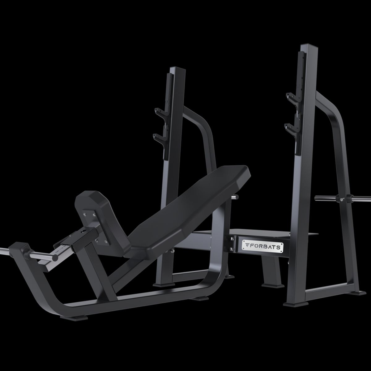 BASKO FITNESS - Press Banco Olimpico Inclinado FORBATS