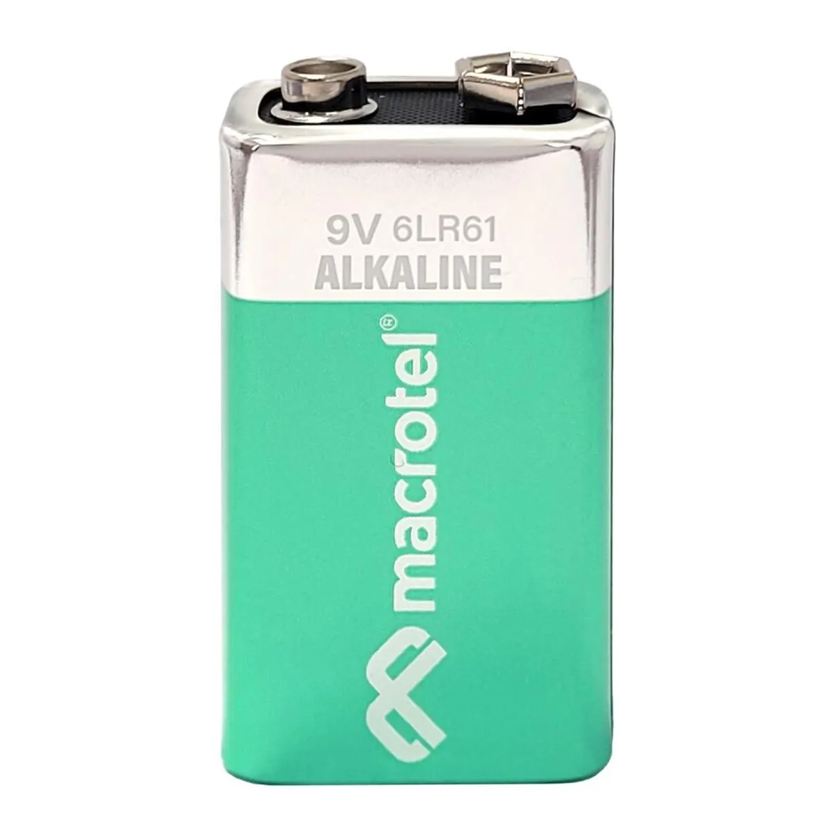MACROTEL - Pila Alcalina 9V Macrotel MWALK19V