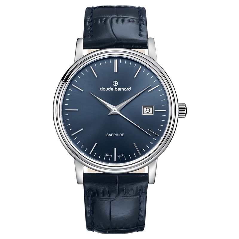 CLAUDE BERNARD - Reloj Claude Bernard Classic Blue Hombre
