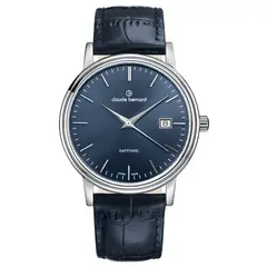 CLAUDE BERNARD - Reloj Classic Blue Hombre