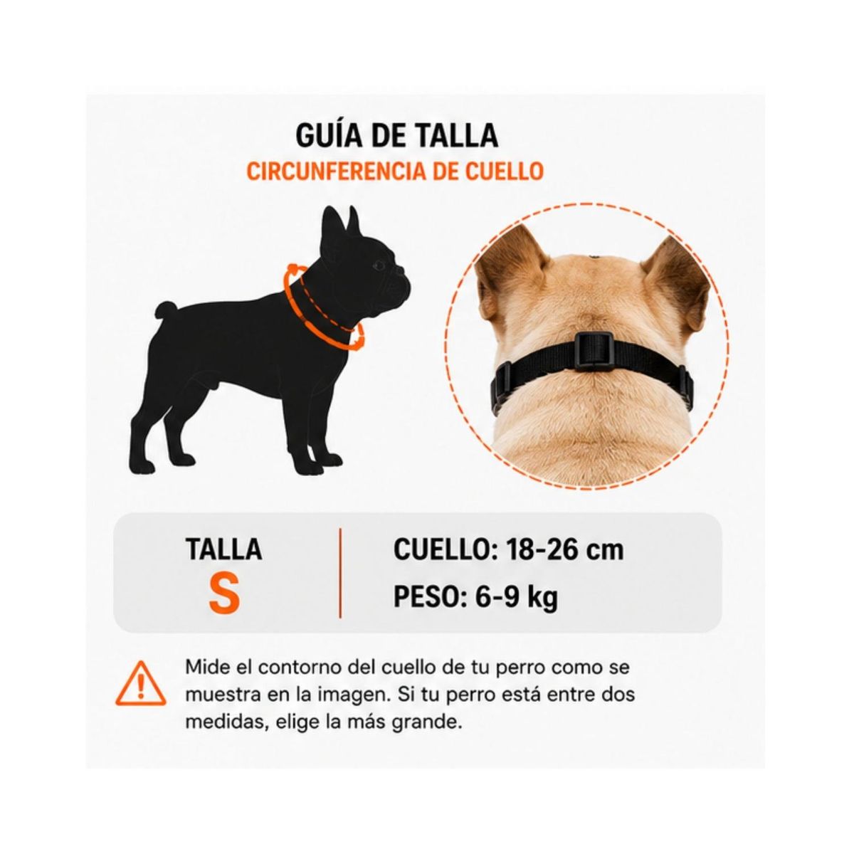 GENERICO - Bozal Perro Braquicéfalo S Pug Bulldog Francés 6-9kg