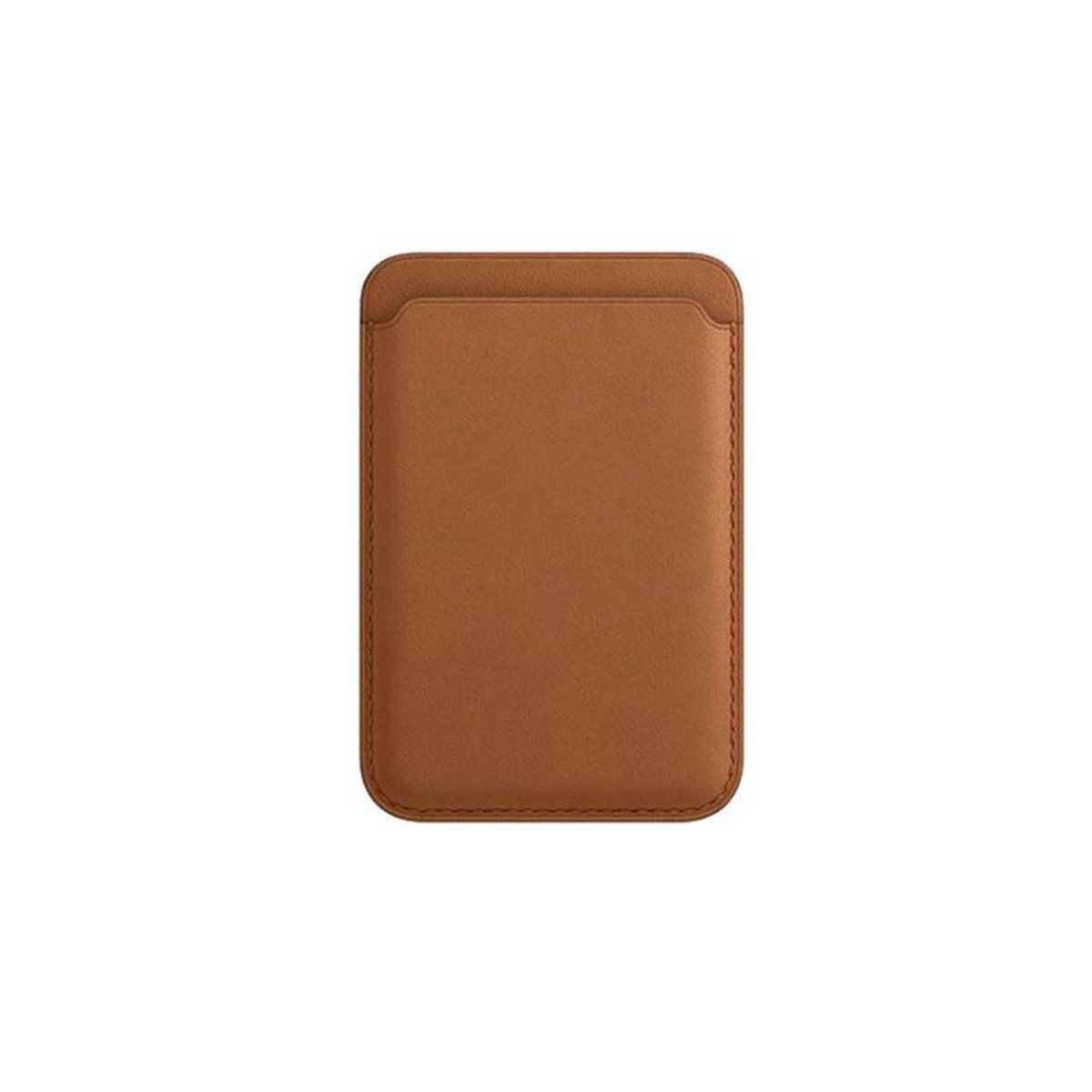 CELLBOX - Porta Tarjetas Magsafe de Cuero - Café