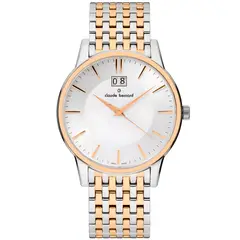 CLAUDE BERNARD - Reloj Bicolor Hombre