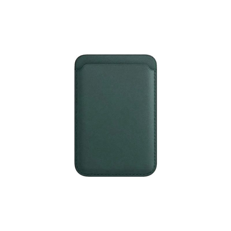 CELLBOX - Porta Tarjetas Magsafe de Cuero - Verde