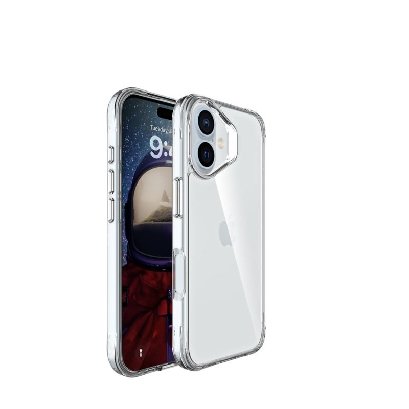 JOIGO - Carcasa Transparente Space Para iPhone 16 Normal.