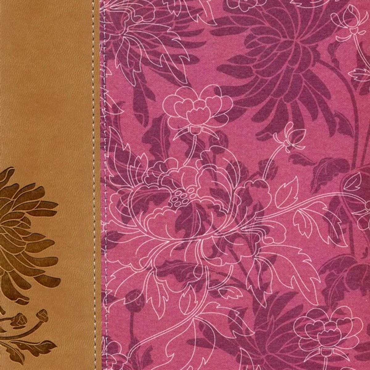 HARPERCOLLINS - Biblia de Estudio de la Mujer Reina Valera 1960 floral rosado