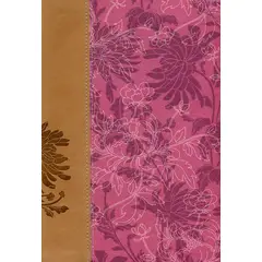 HARPERCOLLINS - Biblia de Estudio de la Mujer Reina Valera 1960 floral rosado